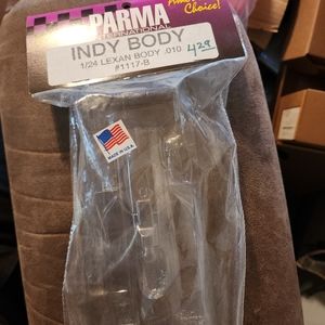 Vintage Parma Indy Body #1117 B Lexan Clear NOS 1/24 .010